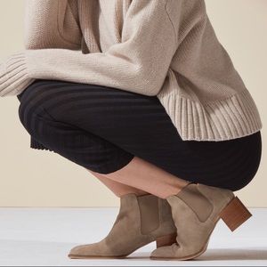 Everlane The Suede Heel Boot